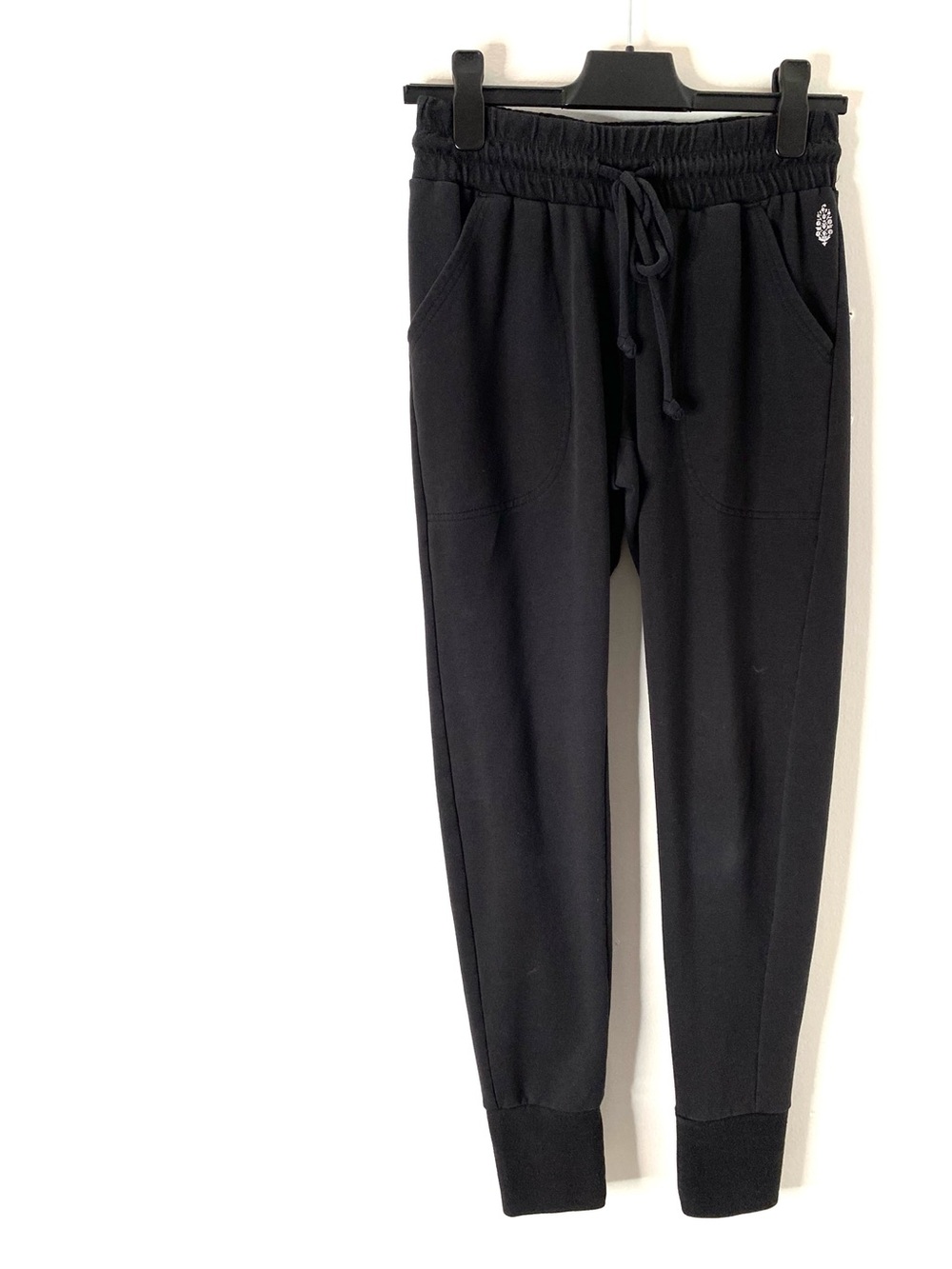 FP Movement by Free People Black Jogger Sweatpants Drawstring Lounge Athletic